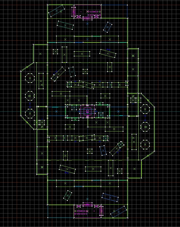 Layout in the Hammer editor.